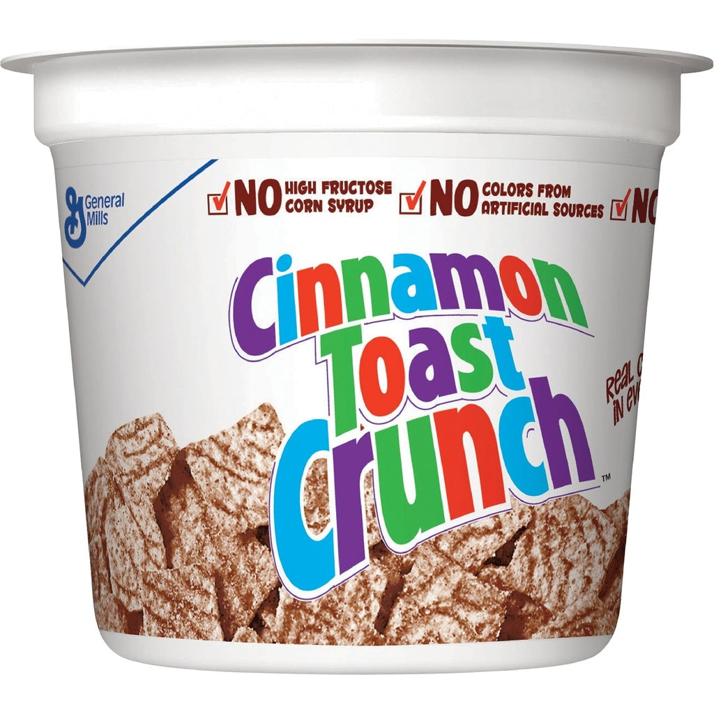 General Mills,Cinnamon Toast Crunch, Cereal Cups  6 / Pack