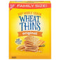 Wheat Thins Original Whole Grain Wheat Cracker Snacks Family Size - 14oz