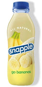 Snapple Go Bananas, 16 Fl oz (Pack of 24 Plastic Bottles)