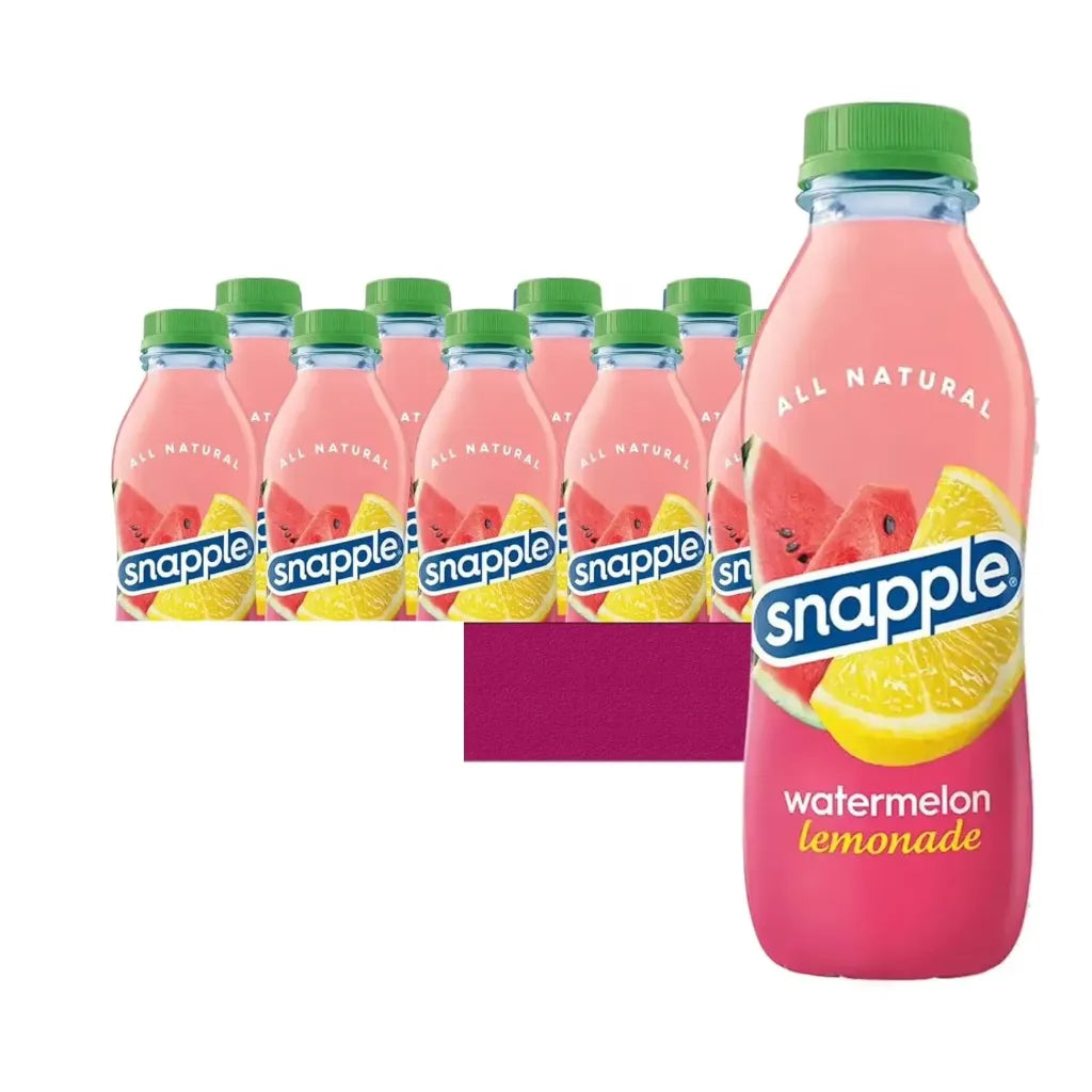Snapple Watermelon Lemonade 16oz, 24-Pack