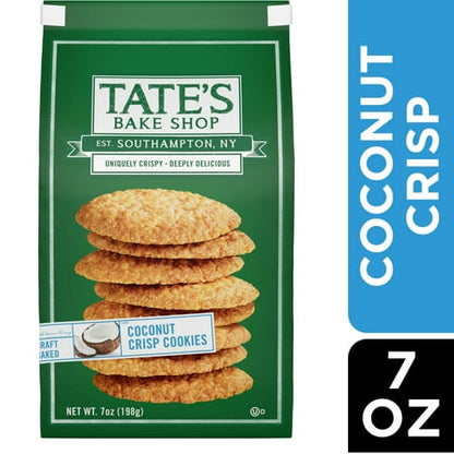 Tate's Bake Shop, Coconut Crisp Cookies, 7 Oz