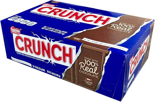 Nestle Crunch Candy Bar 1.55 Ounce (36 Count)