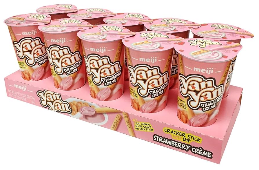 Yan Yan Strawberry Crème 10-2oz