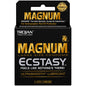 Trojan Magnum Ecstasy Ultra Smooth Lubricated Large-Size Condoms (3-count).