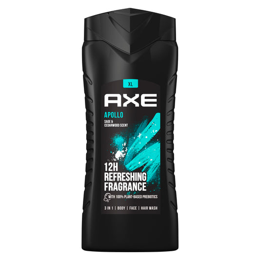 Axe Body Wash Apollo – 400 ml/12pk