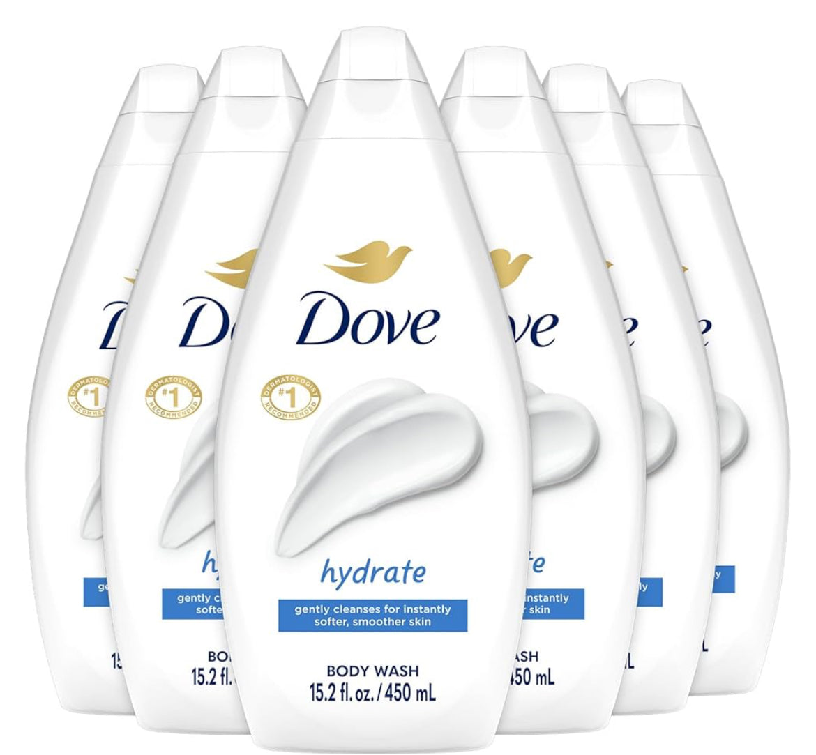 Dove Body Wash Hydrate 6-450ML
