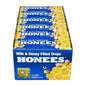 Honees Milk & Honey Filled Drops 1.5Oz, (24 Count)