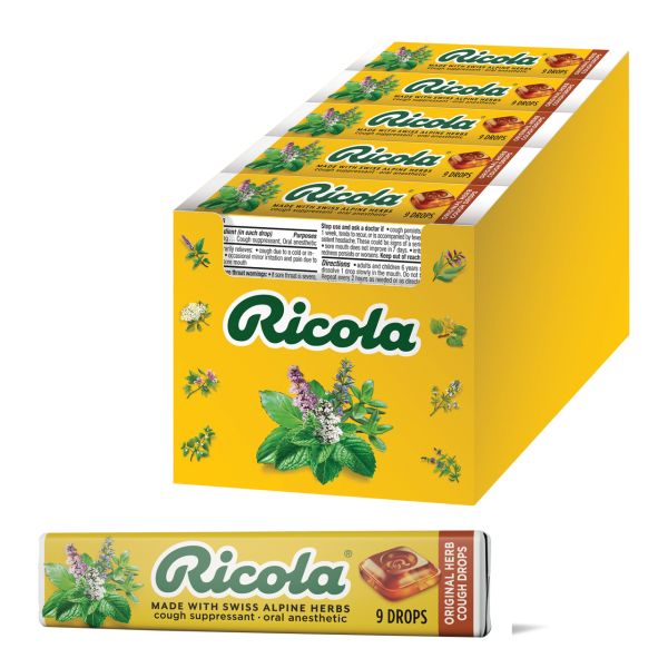 Ricola Natural Herb Cough Drops - Original