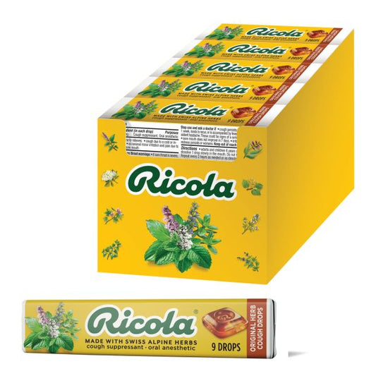 Ricola Natural Herb Cough Drops - Original