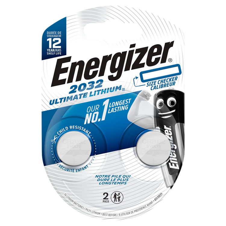Energizer Batteries – Lithium Coin Battery (2-Pack)