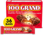 Crispy Milk Chocolate with Caramel 100 Grand Share Size Individually Wrapped Candy Bars  2.2 Oz 24 Ct