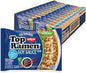 Nissin Top Ramen Soy Sauce Flavored Noodles 3Oz, (24 Count)