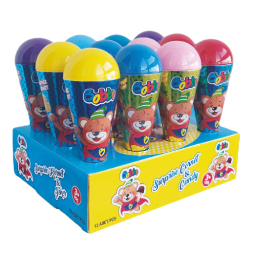 Bobbo Cornet Toy 12pck