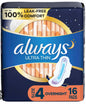 Always Ultra Thin Size 4 / 6 (16 Pads)