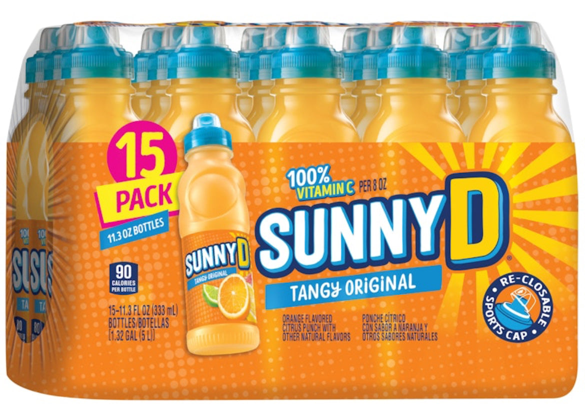 SunnyD Orange Juice 15-11.3Oz