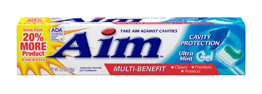 Aim Ultra Mint Toothpaste 5.5oz