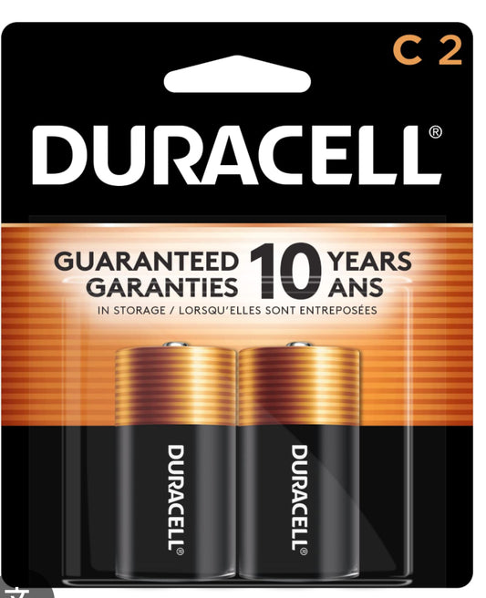 Duracell C2 8 pack