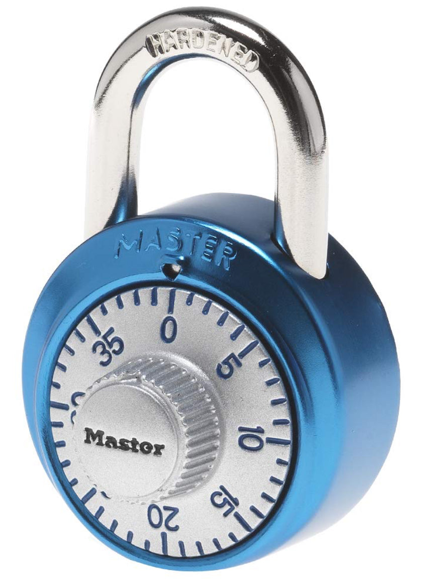 Master Lock 3/4 Blue 4pck
