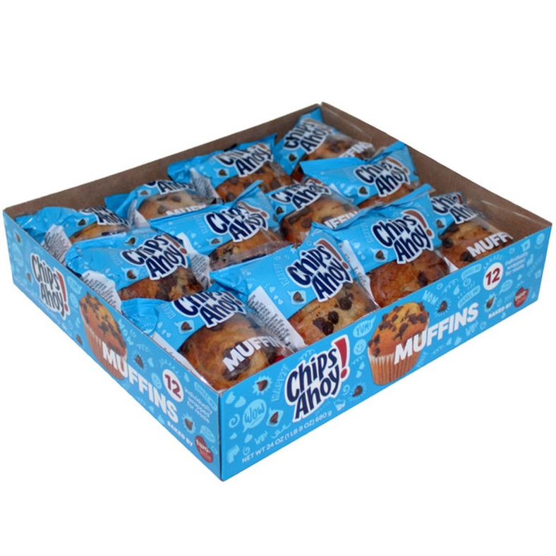 Chips Ahoy Chocolate Chip Muffins 12-24Oz