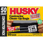 Husky Contractor Clean Up Bags 1 Gallon, (42 Count)