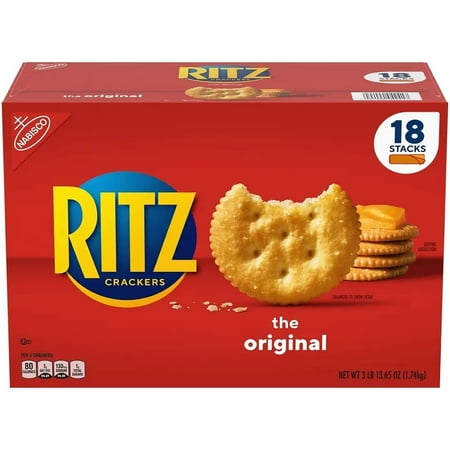 Nabisco Ritz Crackers (61.6 Ounce 18 Pack)