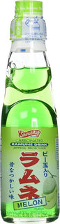 Miyako Japanese Carbonated Drink Melon Flavor 6.76Oz, (30 Count)