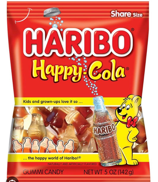 Haribo Happy Cola 12-4Oz Hangable