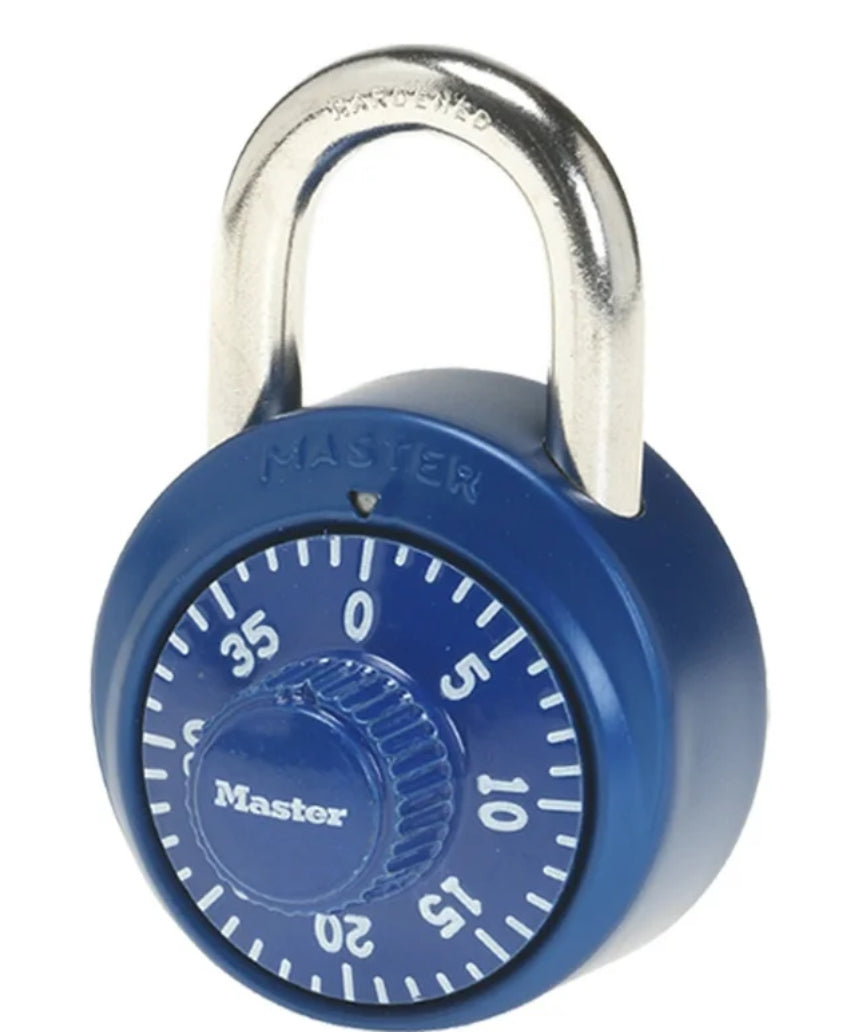 Master Lock 3/4 Blue 4pck