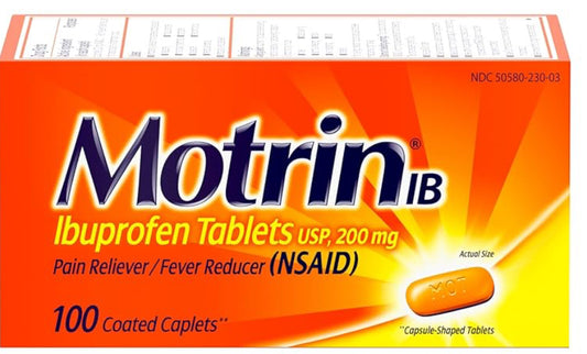 Motrin Ibuprofen 6-24 Tablet