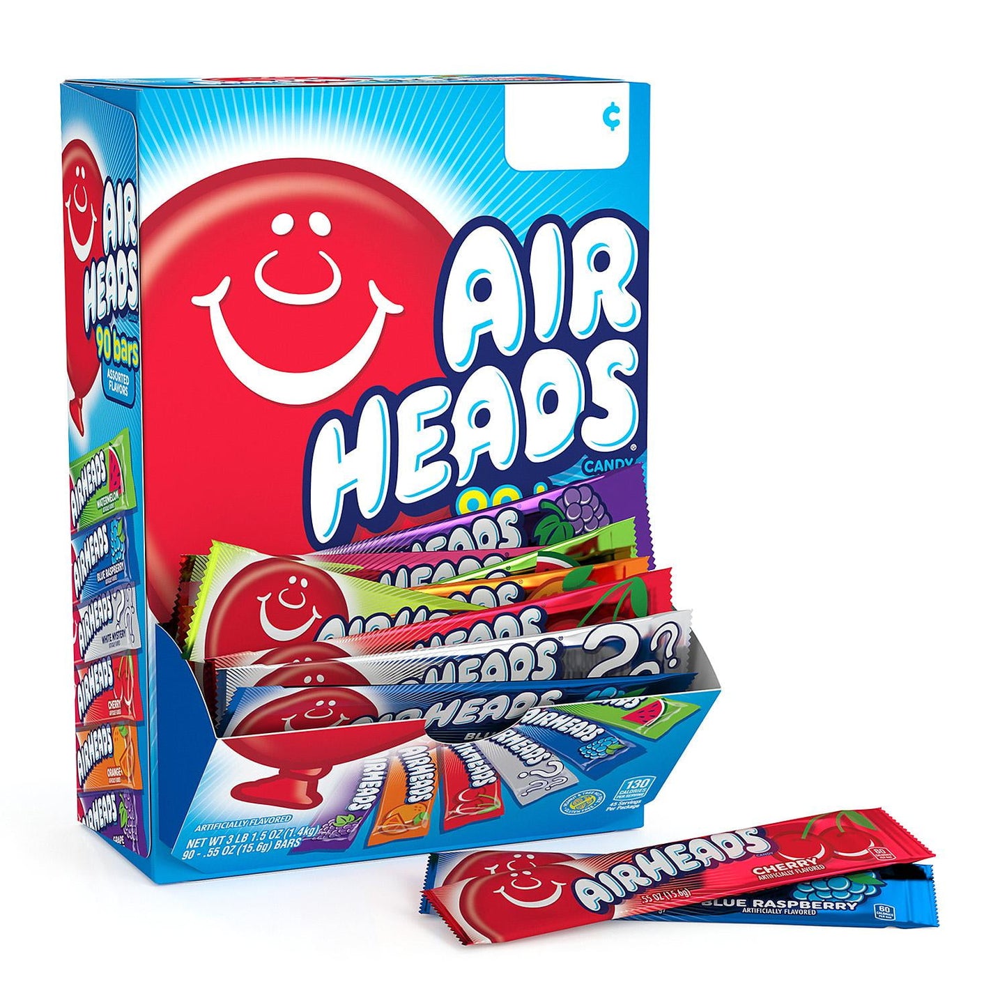 Airheads Variety Box, Pack of 90 Bars