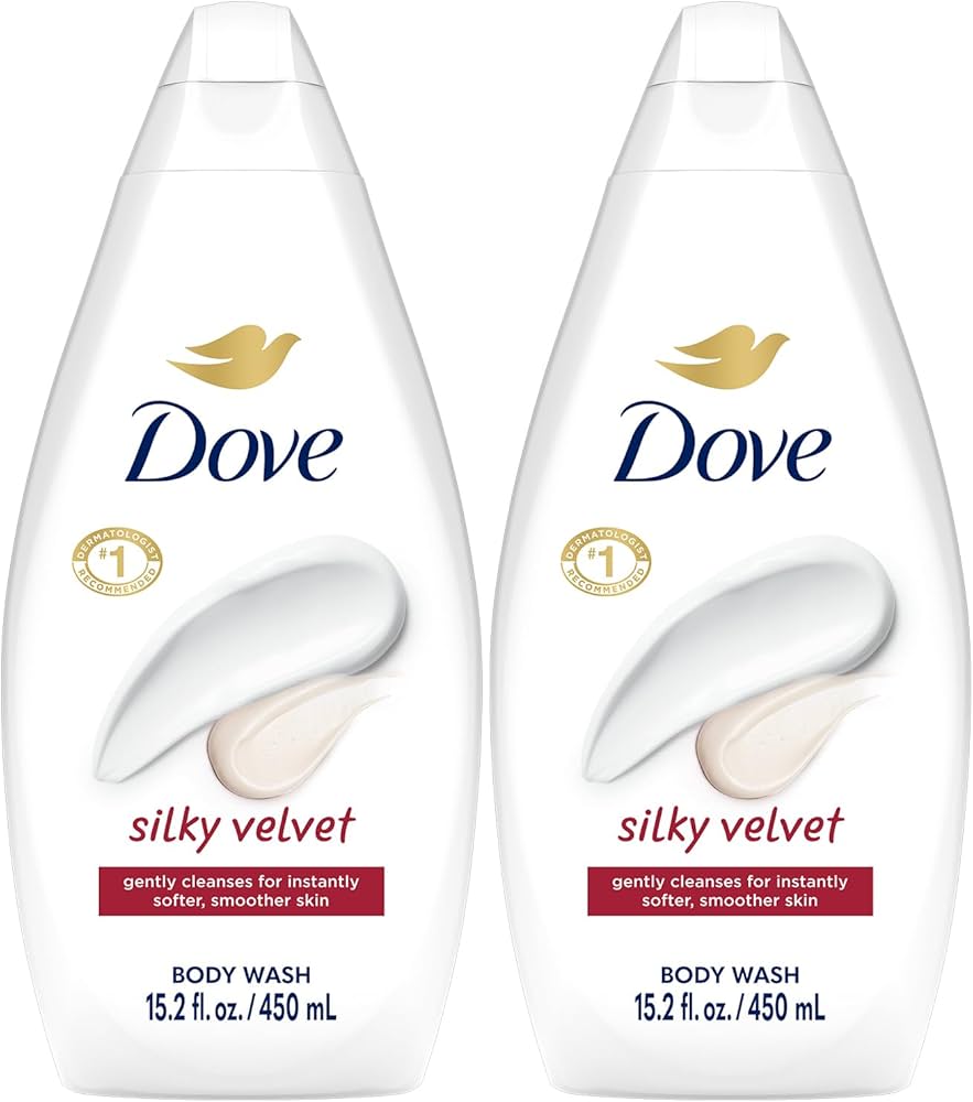 Dove Silky Velvet Body Wash 6-450ML