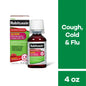 Robitussin Maximum Strength Severe Multi-Symptom Cough Cold + Flu CF MAX 4Oz, Medicine (3 Count)