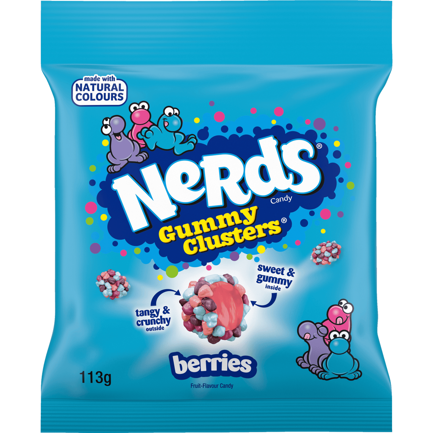 Nerds Gummy Cluster Berries 113g, (10 Count)