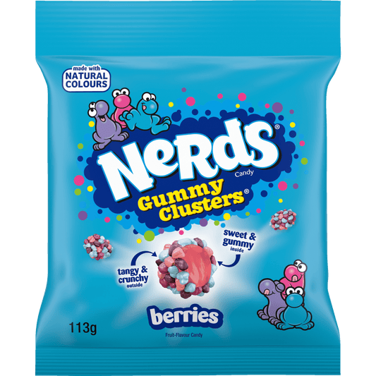Nerds Gummy Cluster Berries 113g, (10 Count)