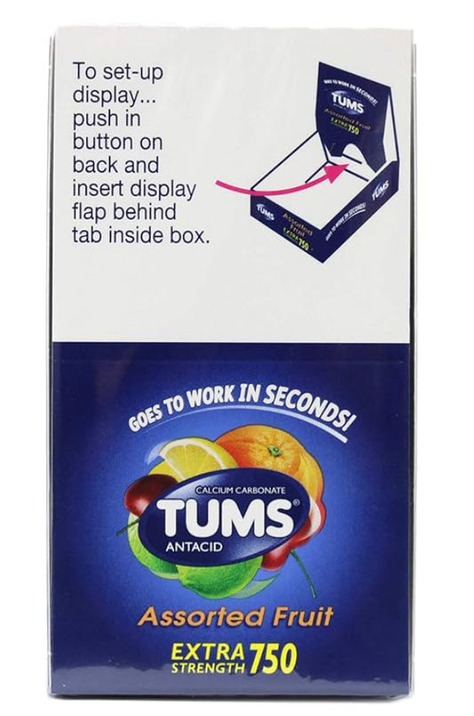 Tums Assorted Fruit 12ct