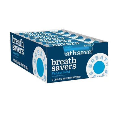 Breath savers Peppermint 12-.75Oz
