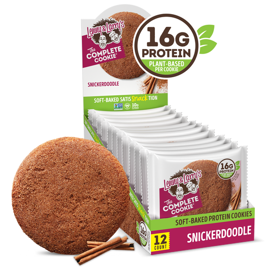 Lenny & Larry's the Complete Vegan Cookie - Snickerdoodle - 12ct