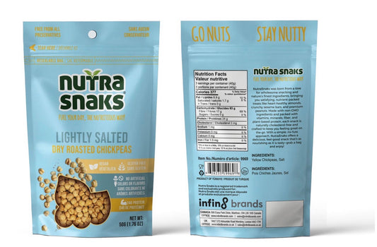 Nutra Snaks Chickpeas Dry Roasted 24-50g