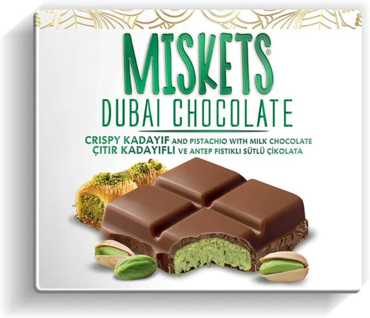 Miskets Pistachio Dubai Chocolate 12pck