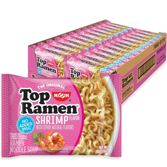 Nissin Top Ramen Shrimp 24ct/3oz