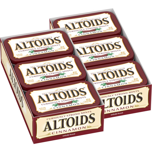 Altoids Strong Mints Cinnamon 1.76Oz, (12 Count)