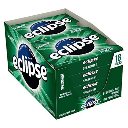 Eclipse Spearmint Gum 8-18pc