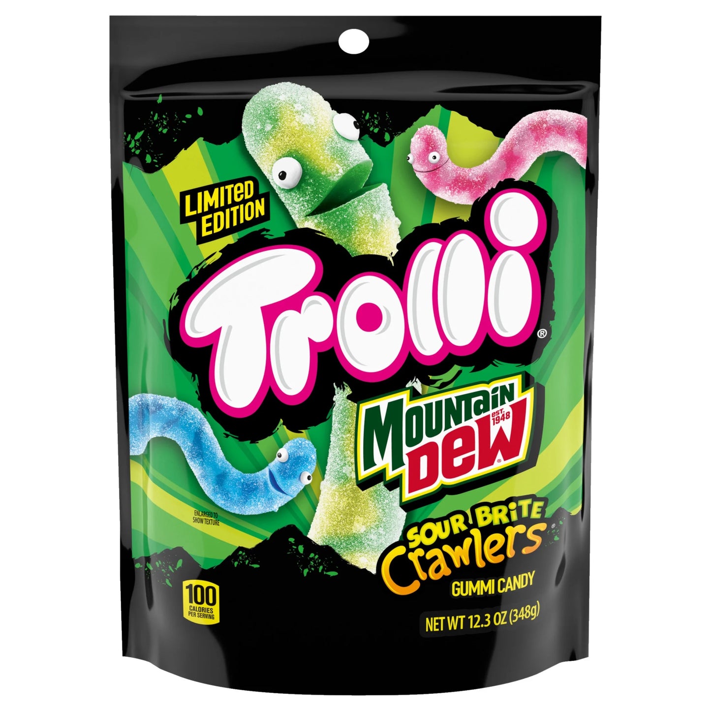 Trolli Mountain Dew 12-4.25Oz Hangable