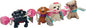 Lollipup Kids Candy w/ Key Chain Toy 12Pc