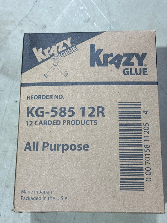 Krazy Glue 12carded