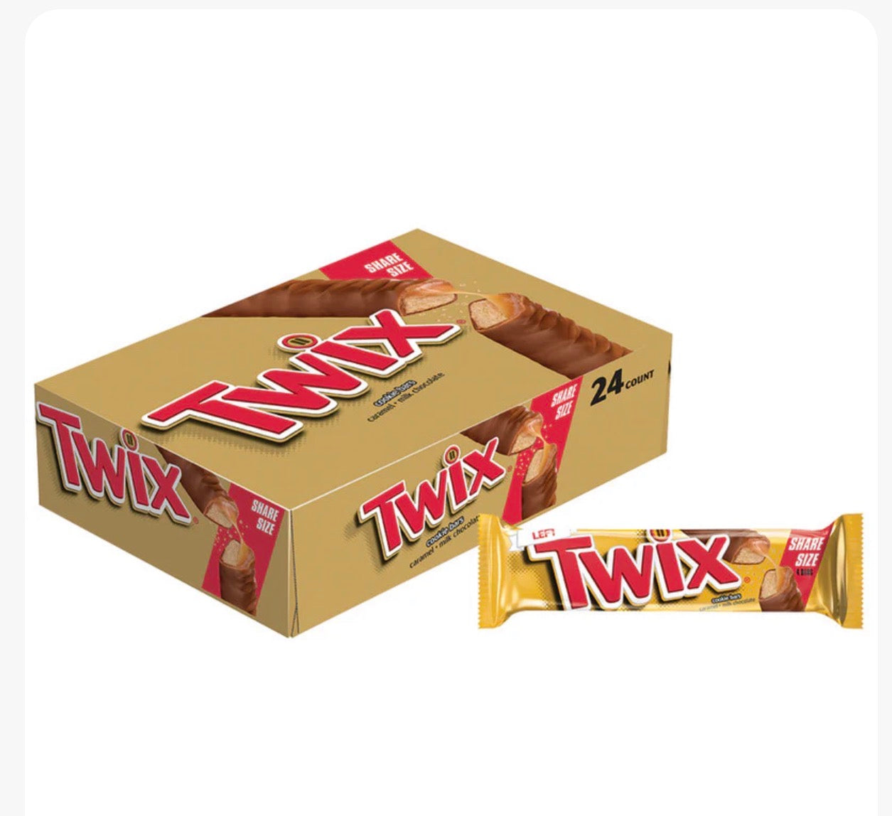 Twix Share Size 24-3.02Oz