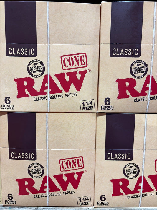 Classic Raw Cones Size 1 1/4