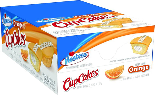 Hostess Orange Cupcakes 6-3.38Oz