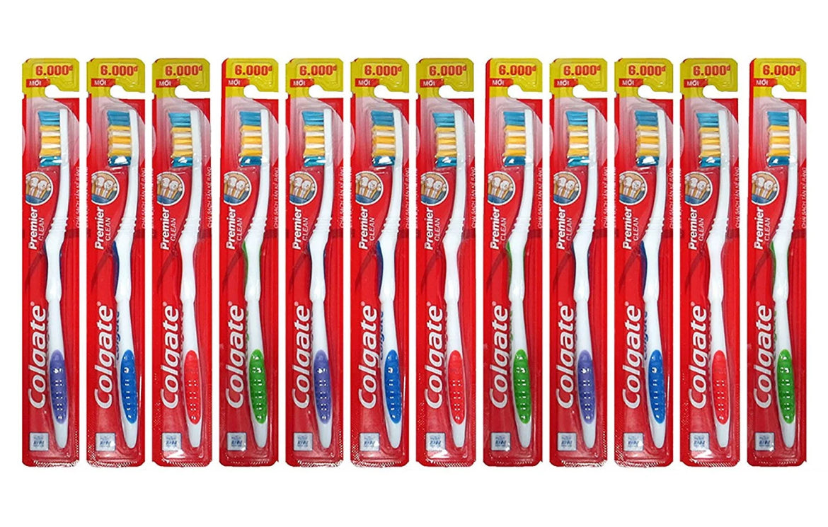 Colgate premier Clean Medium 12pck