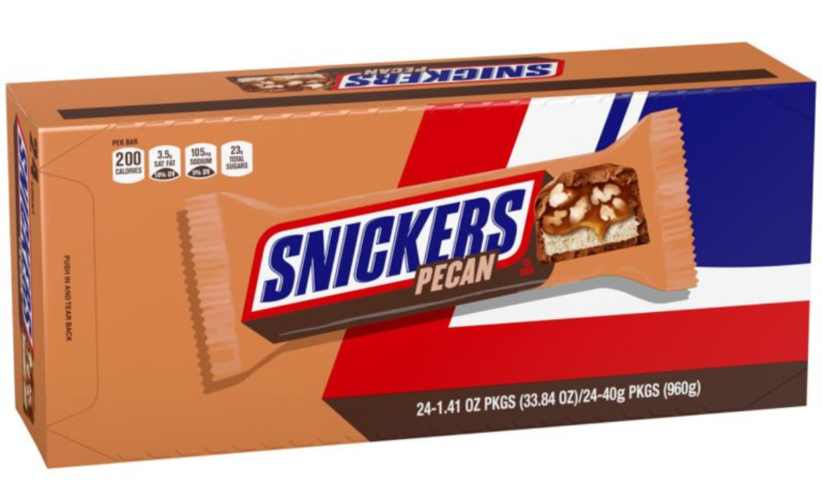 Snickers Pecan 24-1.41Oz